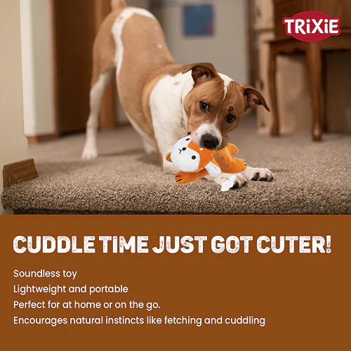 Trixie Deer Plush Toy for Dogs (Brown) - Image 3