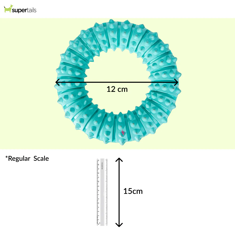 Trixie Denta Natural Rubber Fun Ring Toy for Dogs - Image 2