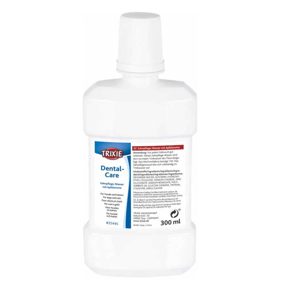 Trixie Dental Care Water with Apple Aroma for Dogs and Cats - Image 2