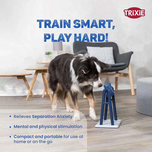 Trixie Dog Activity Turn Around Strategy Game Toy for Dogs (Blue) - Image 3