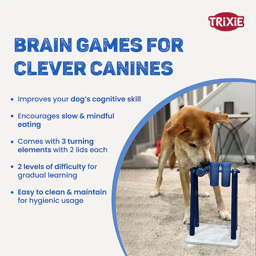 Trixie Dog Activity Turn Around Strategy Game Toy for Dogs (Blue) - Image 5