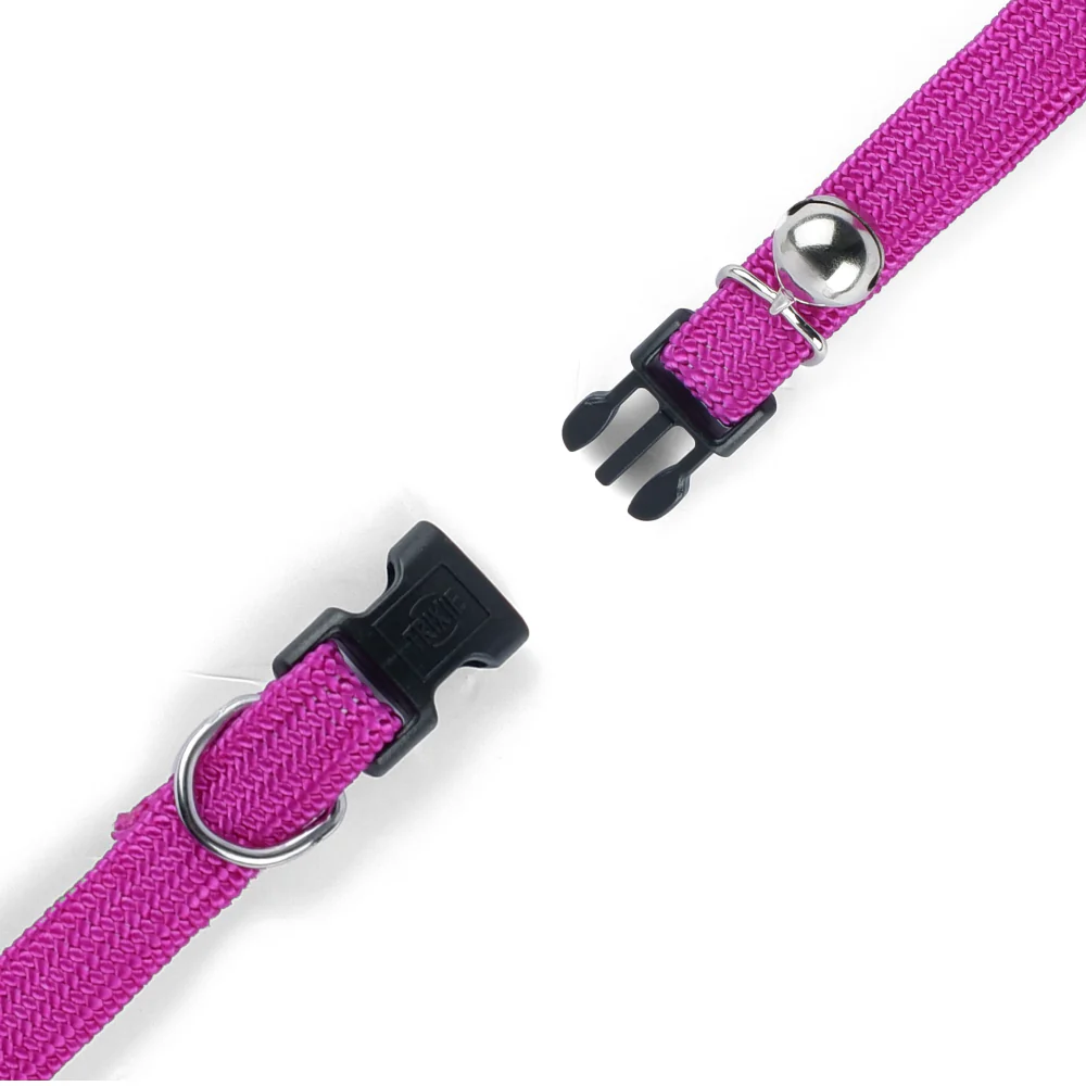 Trixie Elastic Collars with Bell for Cats (Purple) - Image 3
