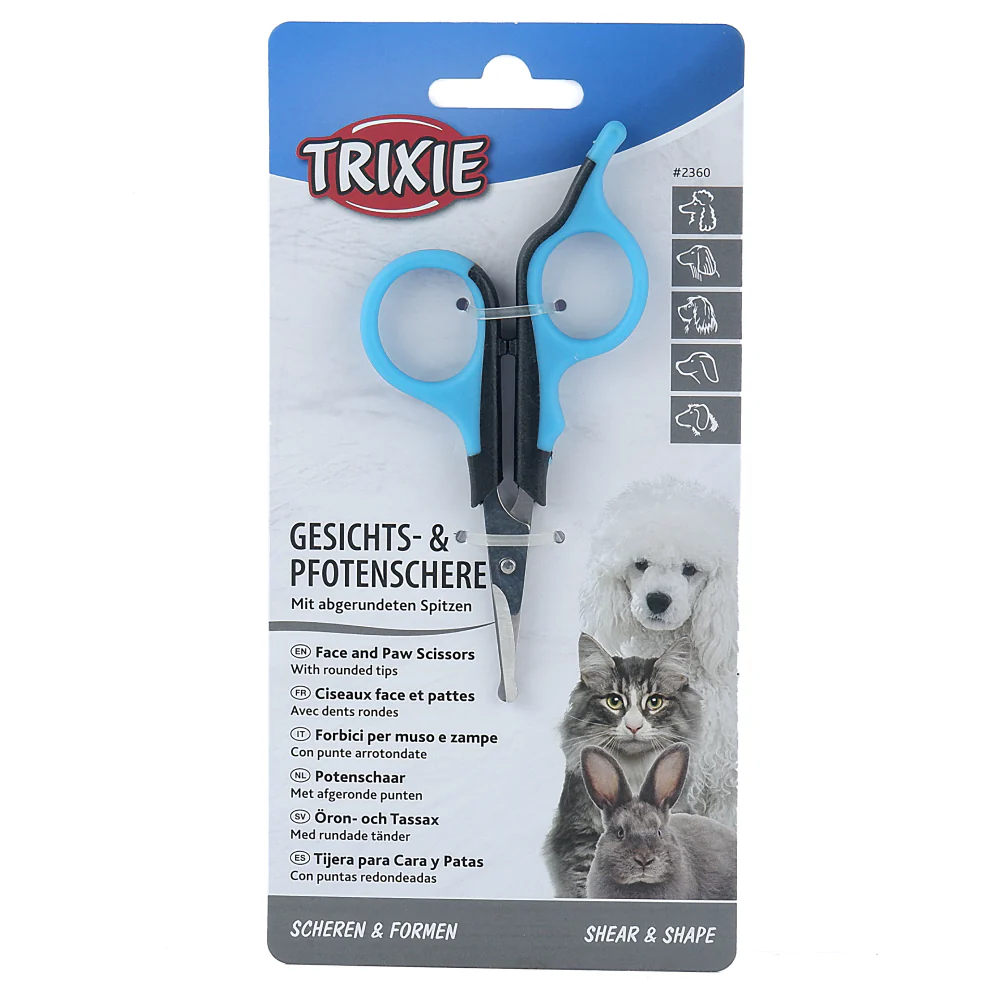 Trixie Face & Paw Scissors for Dogs and Cats - Image 2