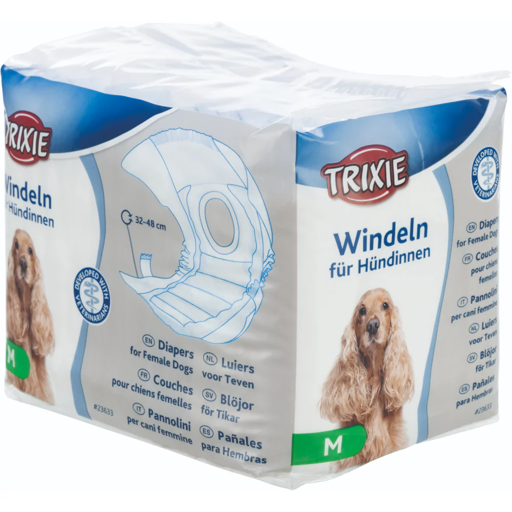 Trixie Female Diapers for Dogs (36x52cm) - Image 10