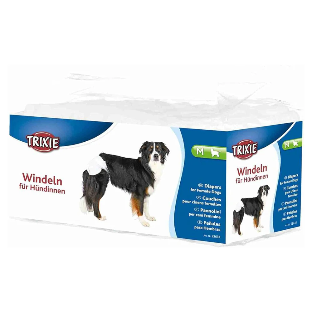 Trixie Female Diapers for Dogs (36x52cm) - Image 5