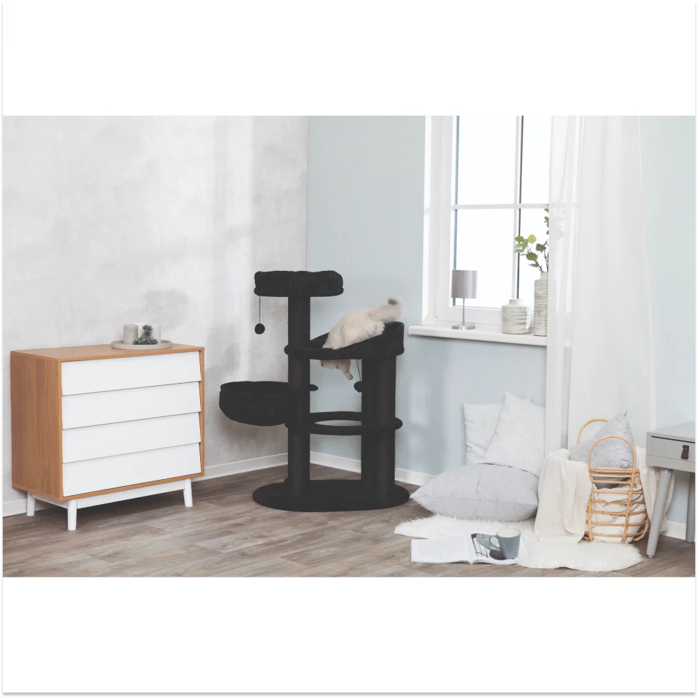 Trixie Filippo Scratching Post for Cats (Black) - Image 3