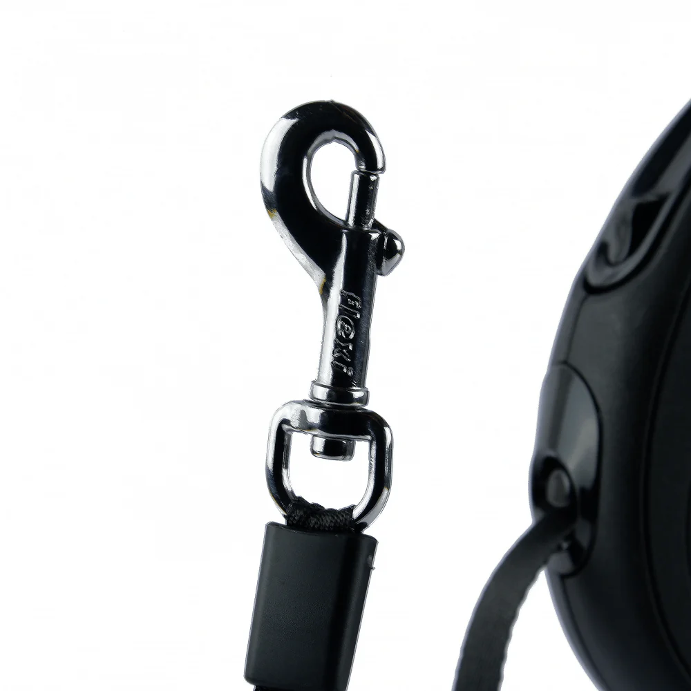 Trixie Flexi Classic Retractable Leash for Dogs and Cats (Black) - Image 3
