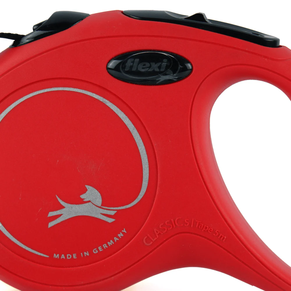 Trixie Flexi Classic Retractable Leash for Dogs and Cats (Red) - Image 3