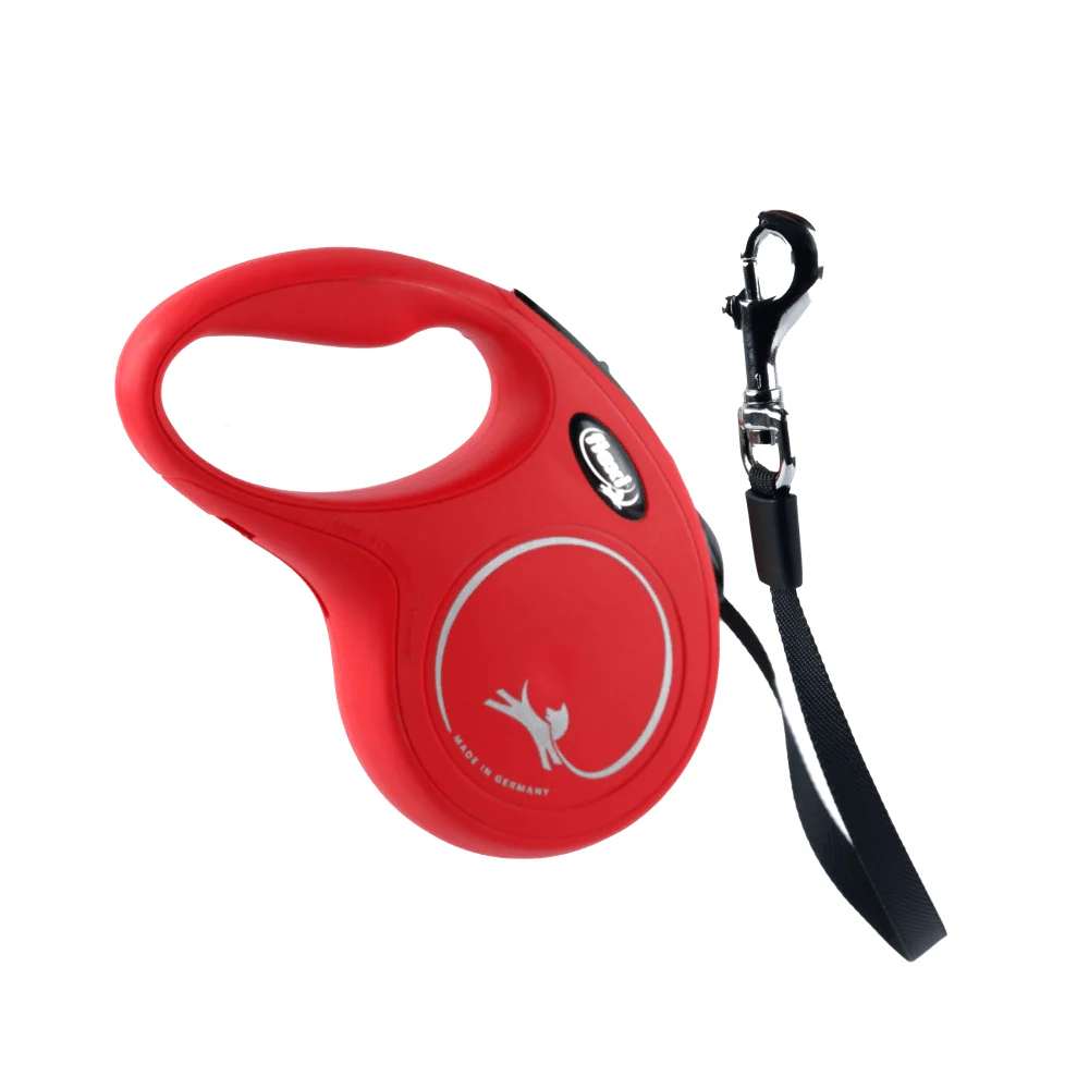Trixie Flexi Classic Retractable Leash for Dogs and Cats (Red) - Image 6