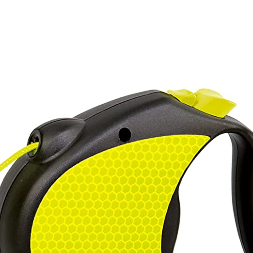 Trixie Flexi New Neon Retractable Leash for Dogs and Cats (Yellow) - Image 5