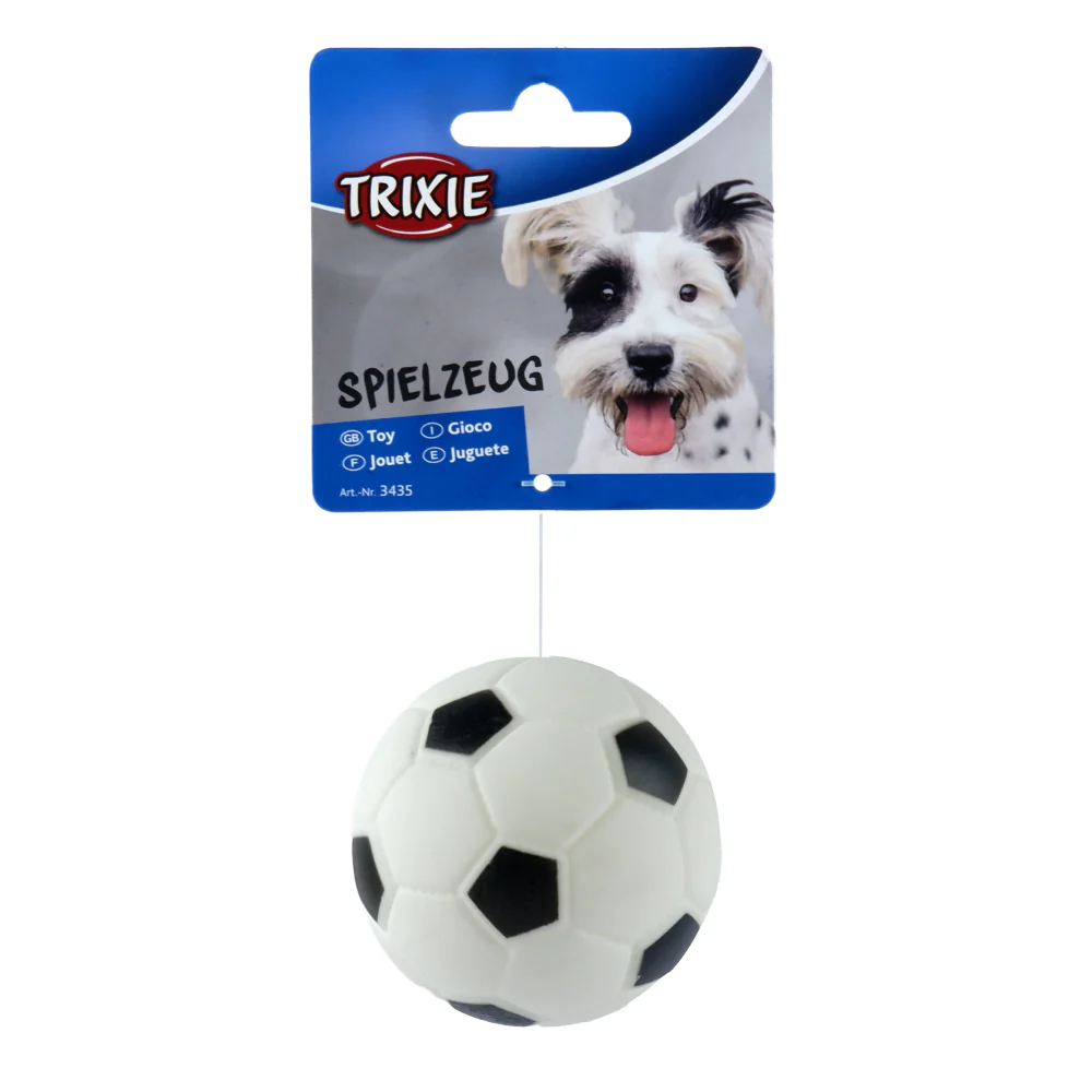 Trixie Football Viny Squeaky Chew Toy for Dogs - Image 3