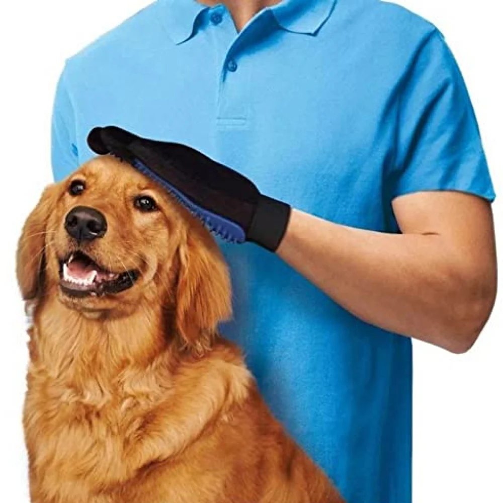 Trixie Fur Care Massage Glove for Dogs and Cats (18x24cm) - Image 4