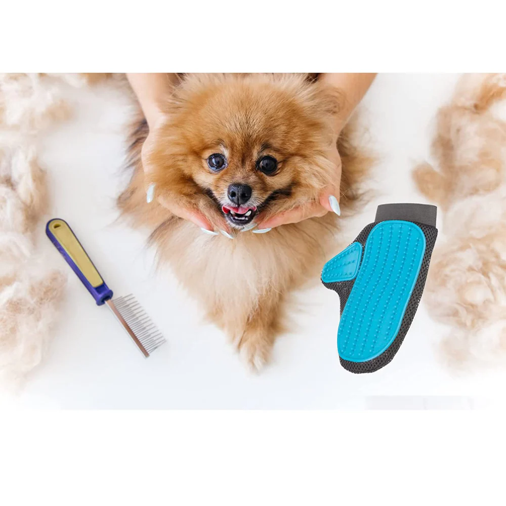 Trixie Fur Care Massage Glove for Dogs and Cats (18x24cm) - Image 7
