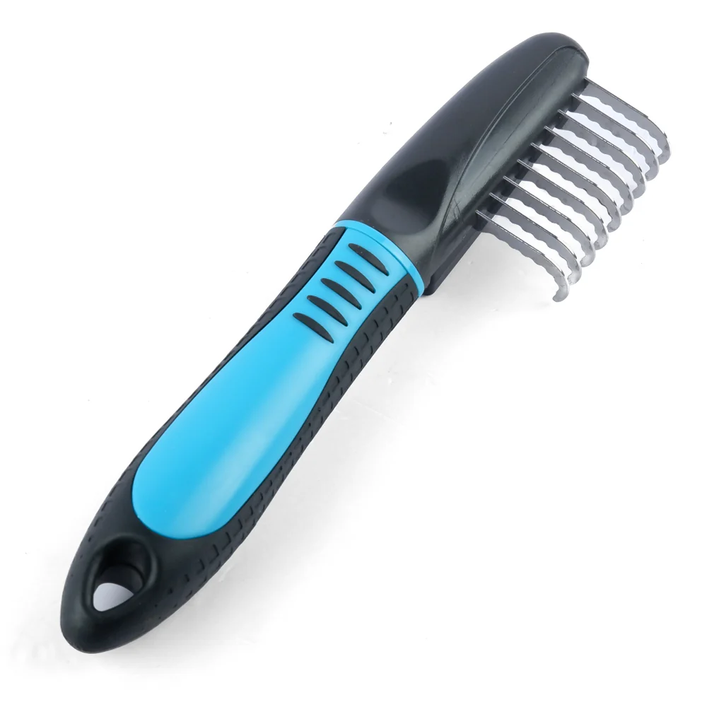 Trixie Fur Detangler With Curved Teeth Brush for Dogs and Cats - Image 2