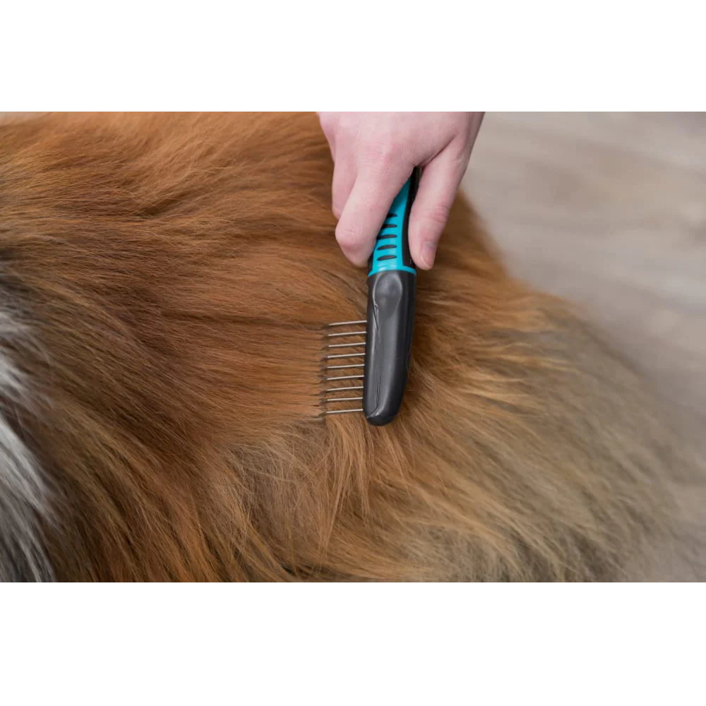 Trixie Fur Detangler With Curved Teeth Brush for Dogs and Cats - Image 7