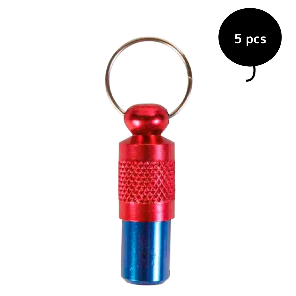 Trixie I.D. tag for Dogs and Cats (Blue/Red) - Image 3