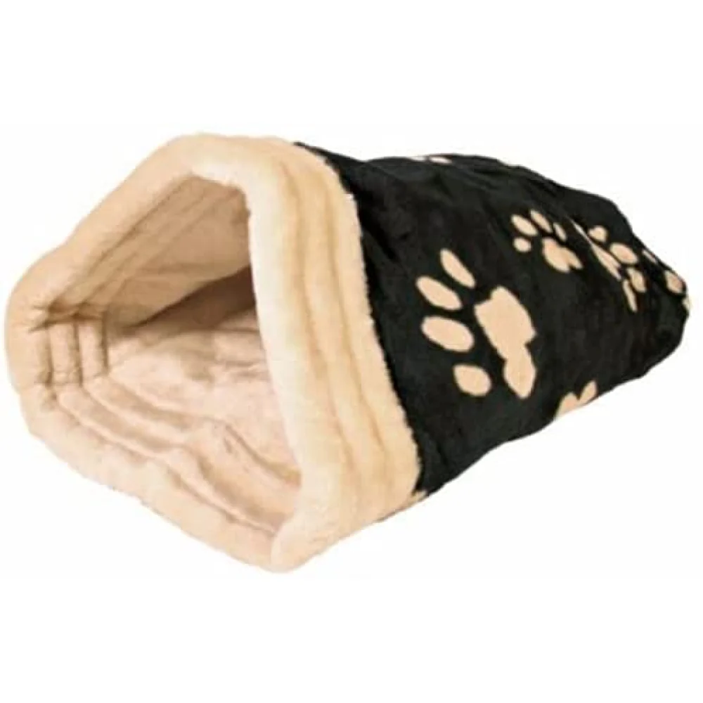 Trixie Jasira Cuddly Sack for Dogs and Cats (Black/Biege) - Image 3