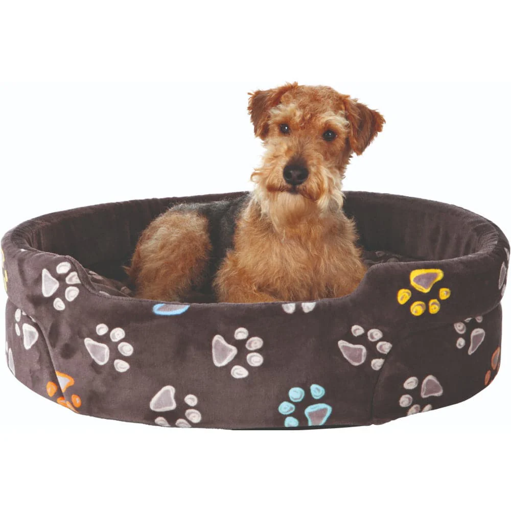 Trixie Jimmy Donut Bed Taupe for Dogs - Image 3