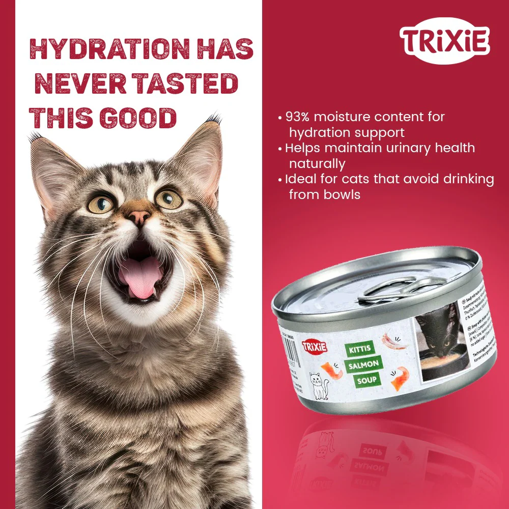 Trixie Kitts Salmon Soup for Cats - Image 4