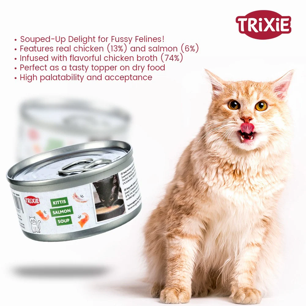 Trixie Kitts Salmon Soup for Cats - Image 5