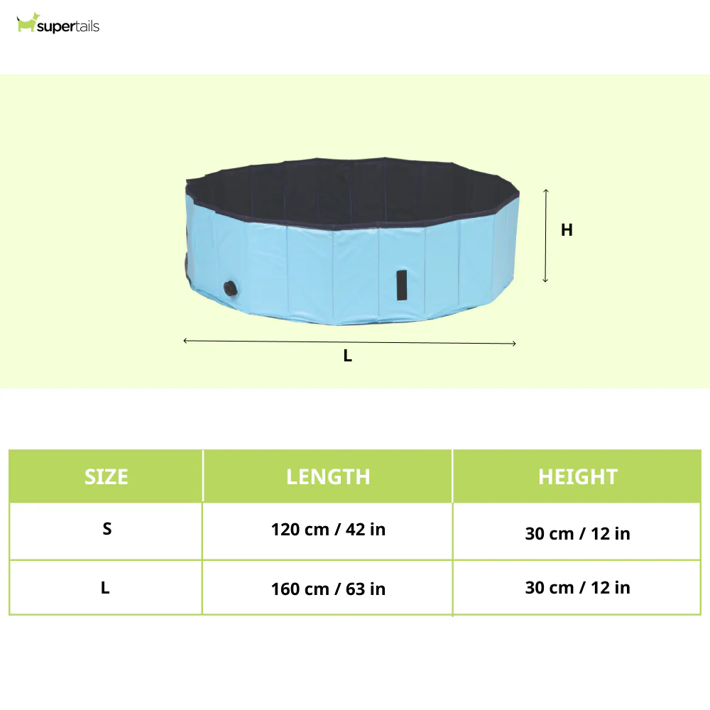 Trixie Light Swimming Pool for Dogs (Blue) - Image 2