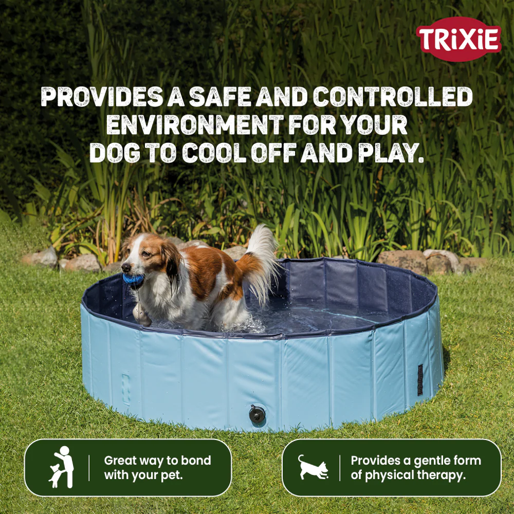 Trixie Light Swimming Pool for Dogs (Blue) - Image 6