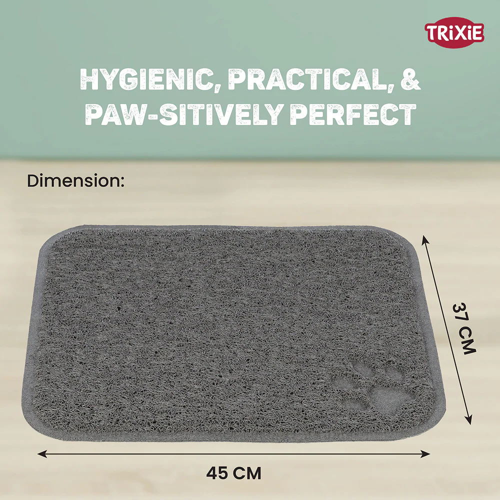 Trixie litter Tray Mat for Cats (Anthracite) - Image 2