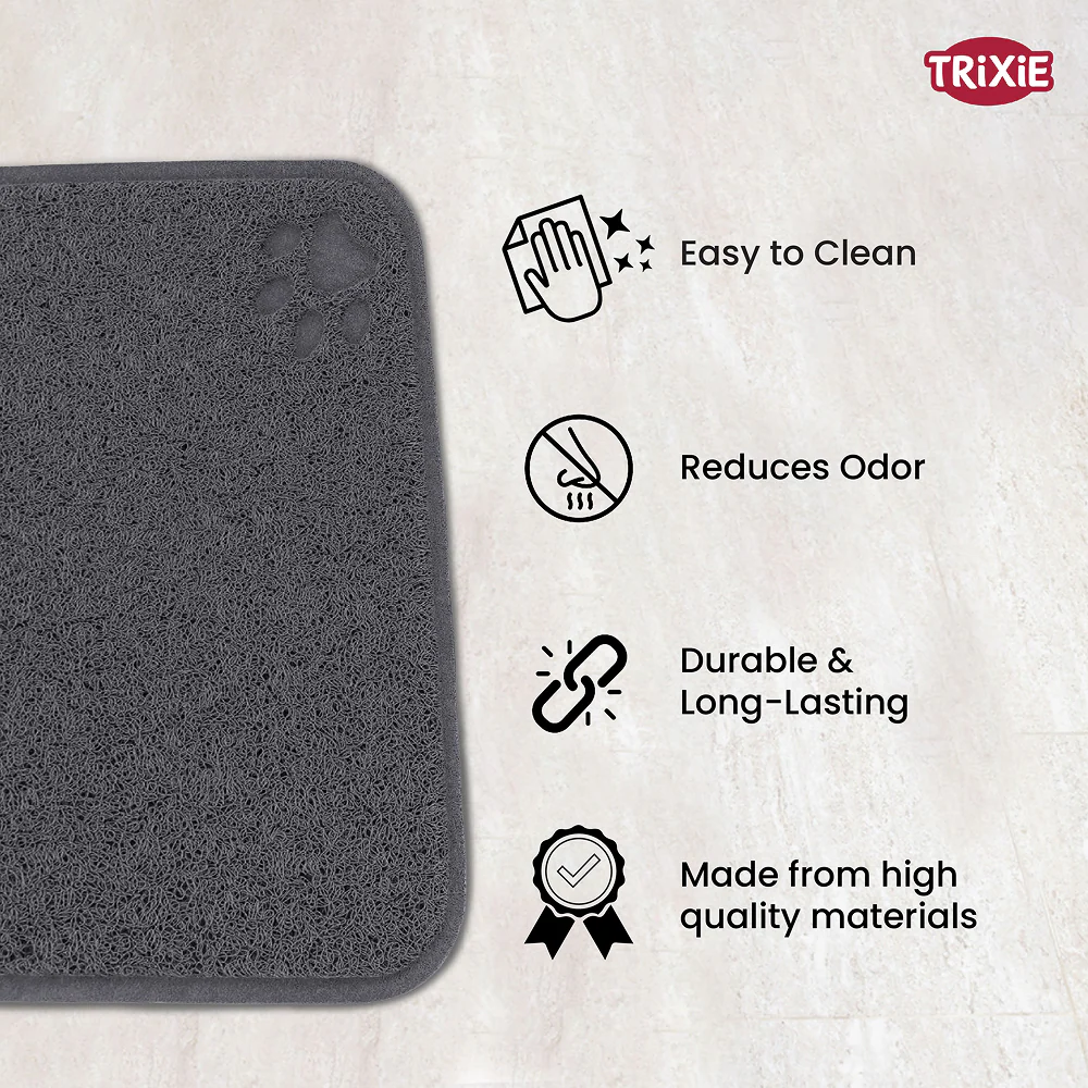 Trixie litter Tray Mat for Cats (Anthracite) - Image 4