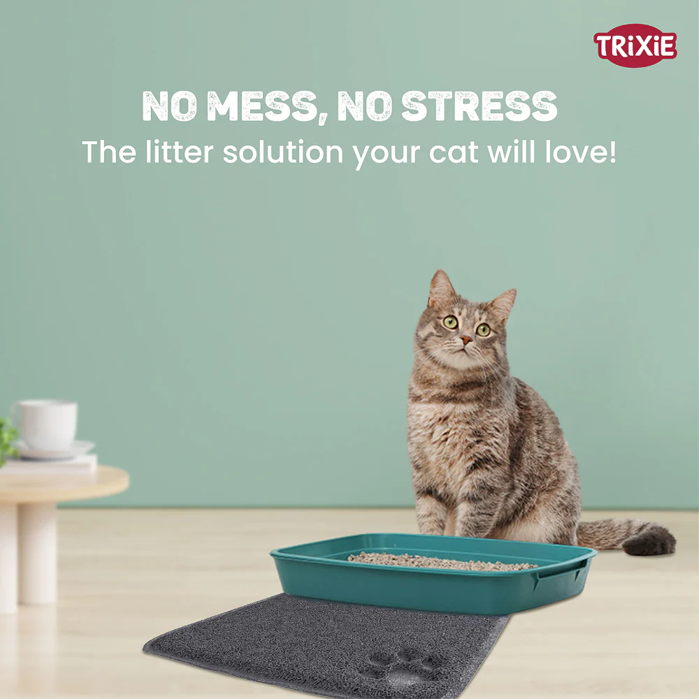 Trixie litter Tray Mat for Cats (Anthracite) - Image 5