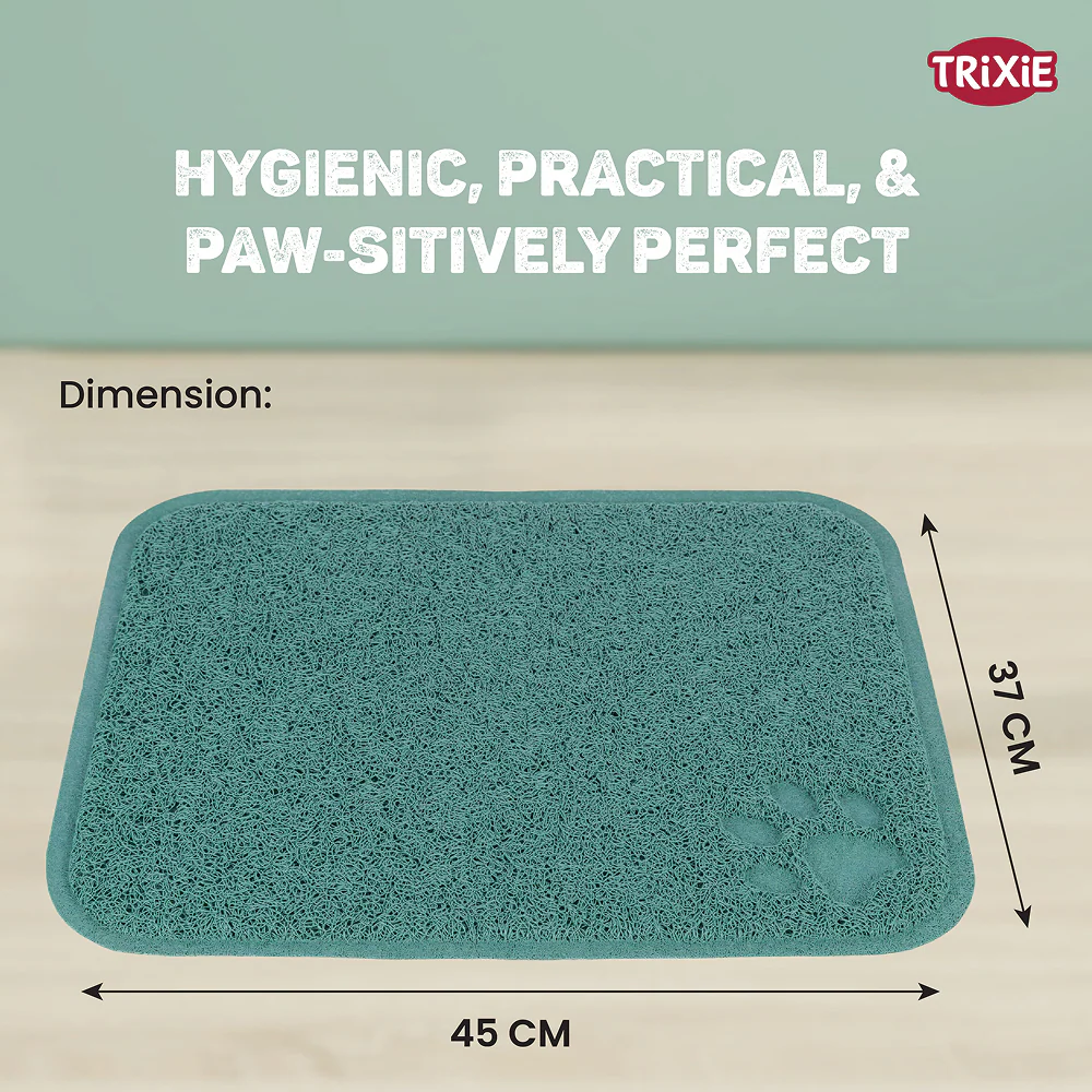 Trixie litter Tray Mat for Cats (Sage) - Image 5
