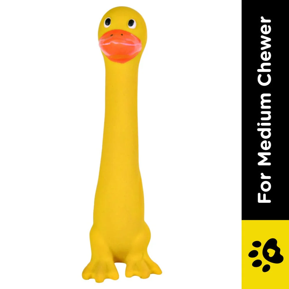Trixie Longies Latex Toy for Dogs (Yellow) - Image 2