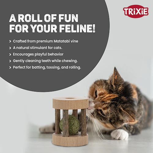 Trixie Matatabi Play Roll Toy for Cats - Image 4