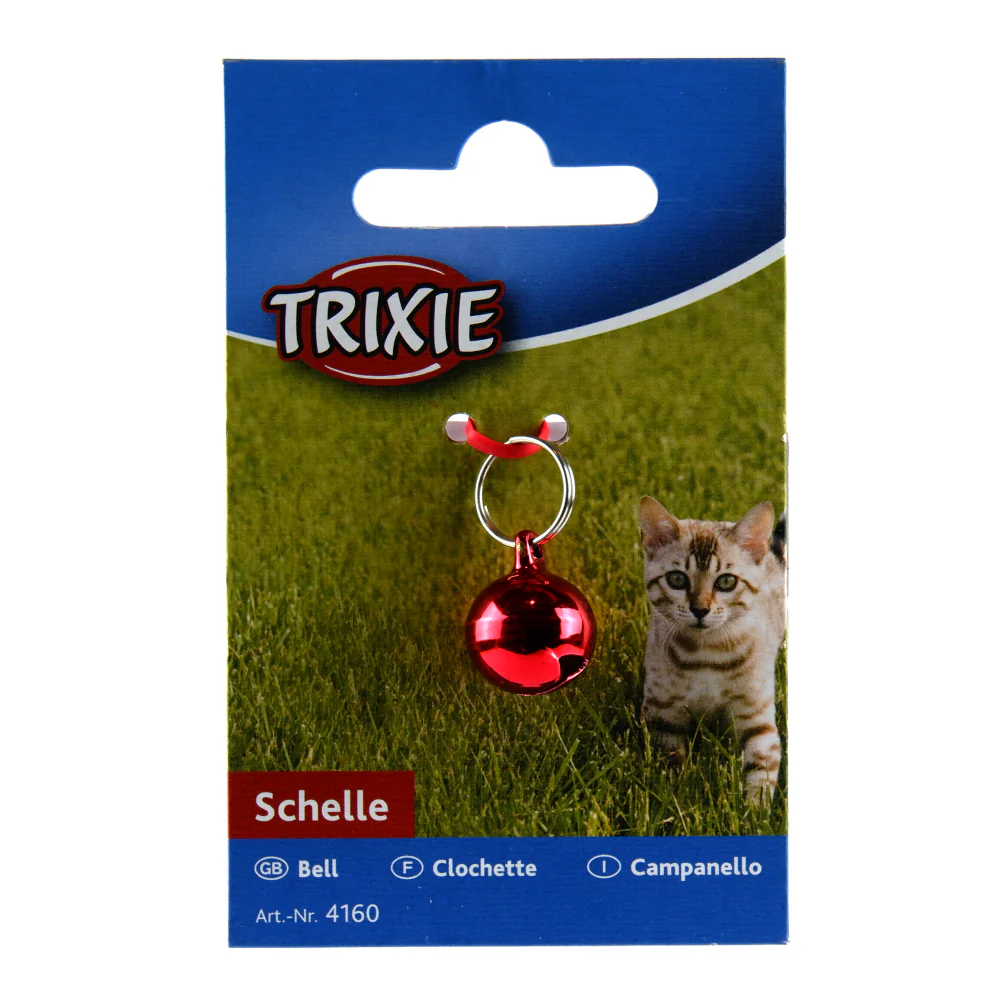 Trixie Metal Bell for Cats (Red) - Image 2