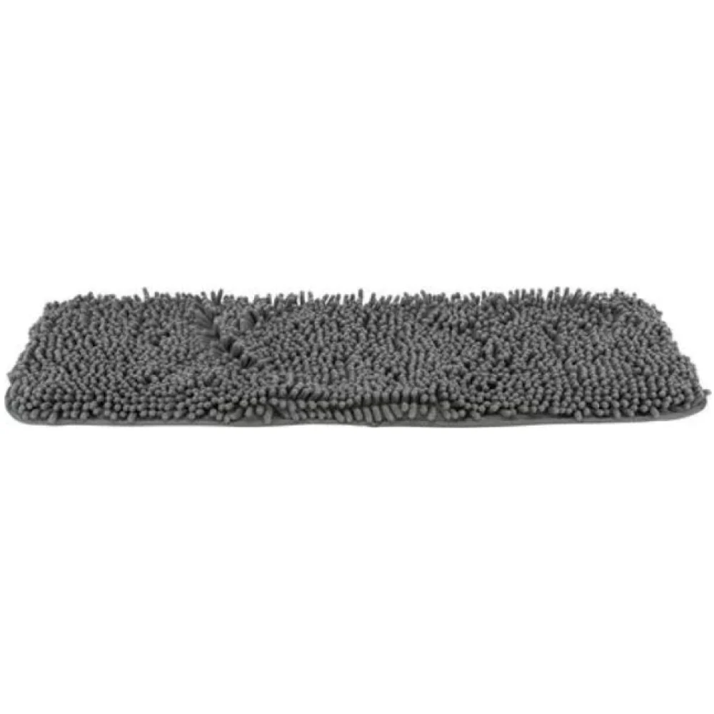 Trixie Towel with Mitt Pockets Microfibre for Dogs and Cats (Grey) - Image 2