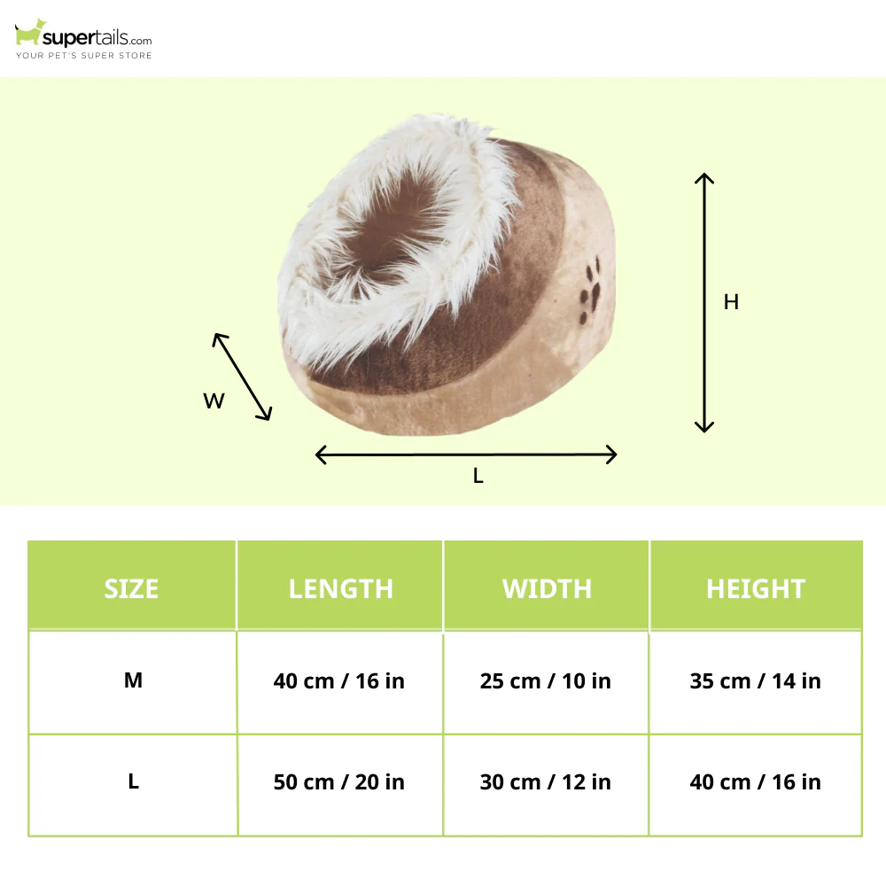 Trixie Minou Cuddly Cave Bed for Dogs and Cats - Image 3