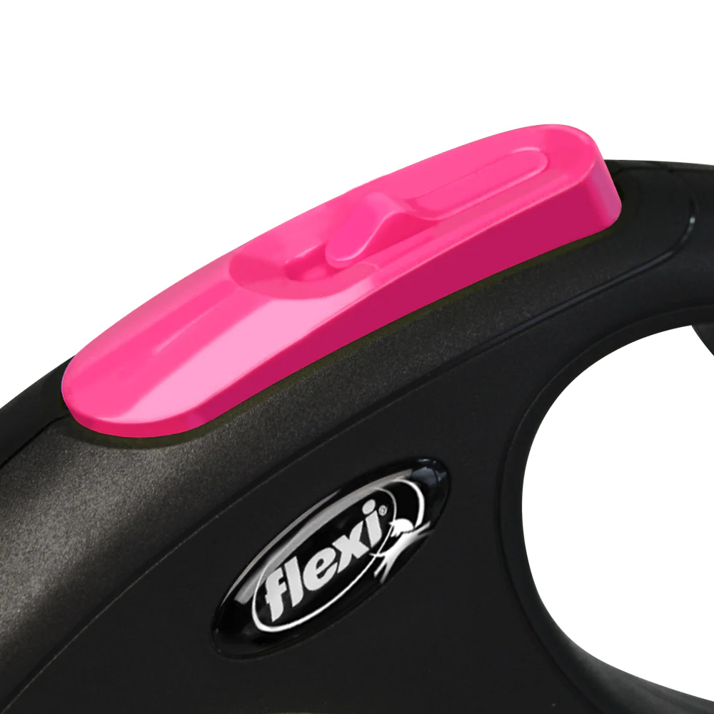 Trixie New Neon M Tape Leash for Dogs (Pink) - Image 3