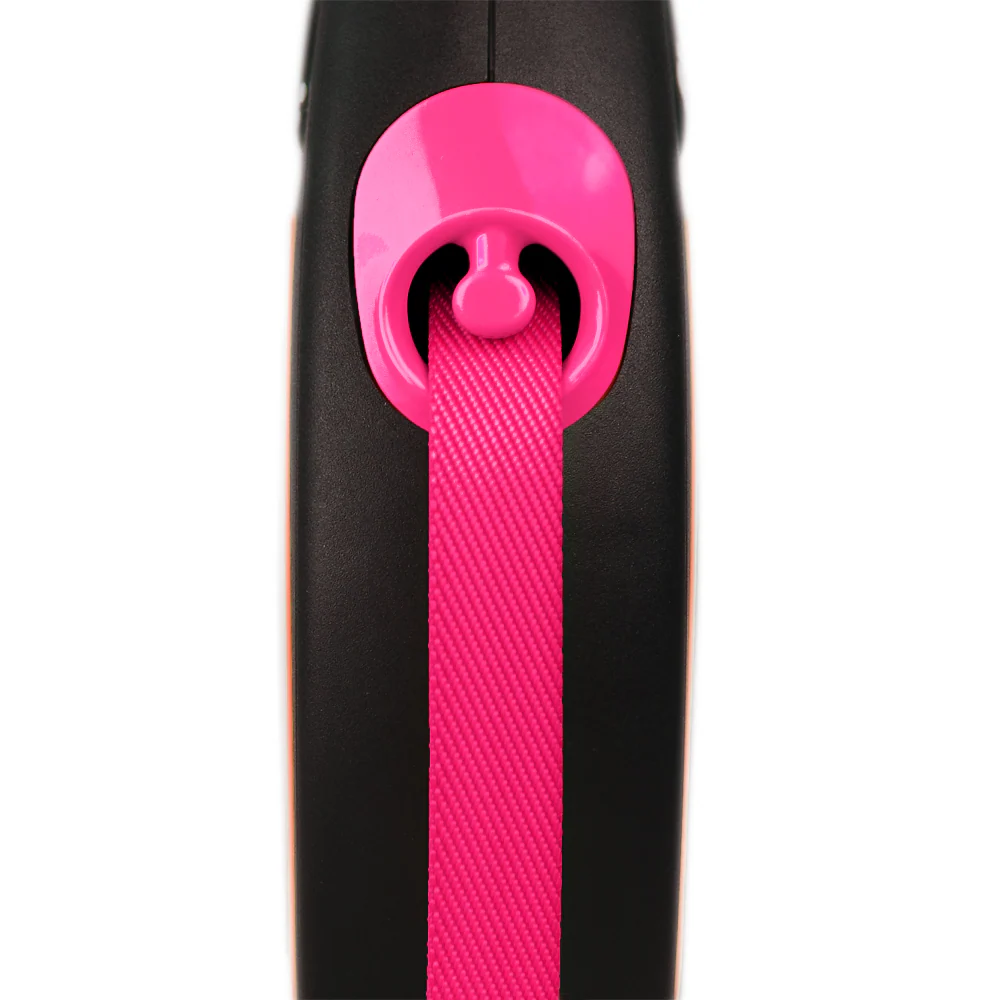 Trixie New Neon M Tape Leash for Dogs (Pink) - Image 5