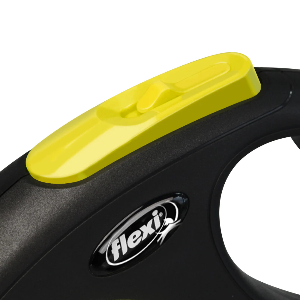 Trixie New Neon M Tape Leash for Dogs (Yellow) - Image 4