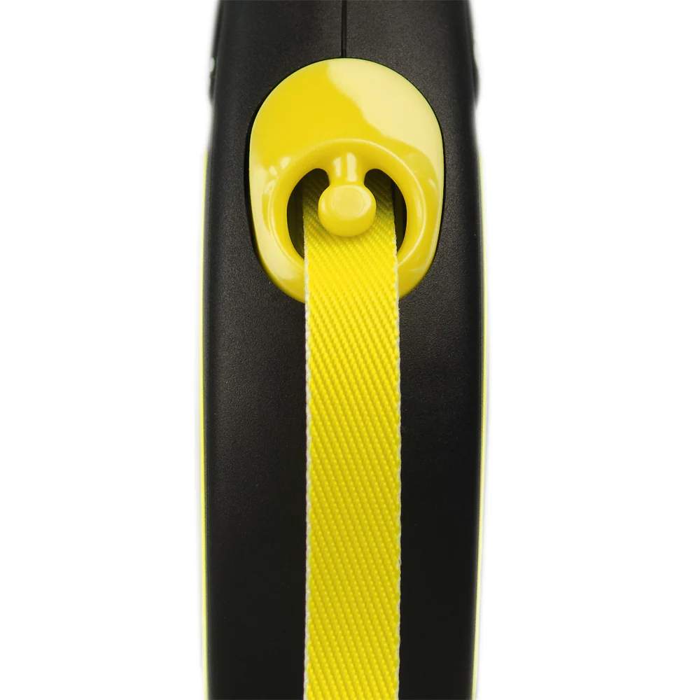 Trixie New Neon M Tape Leash for Dogs (Yellow) - Image 5