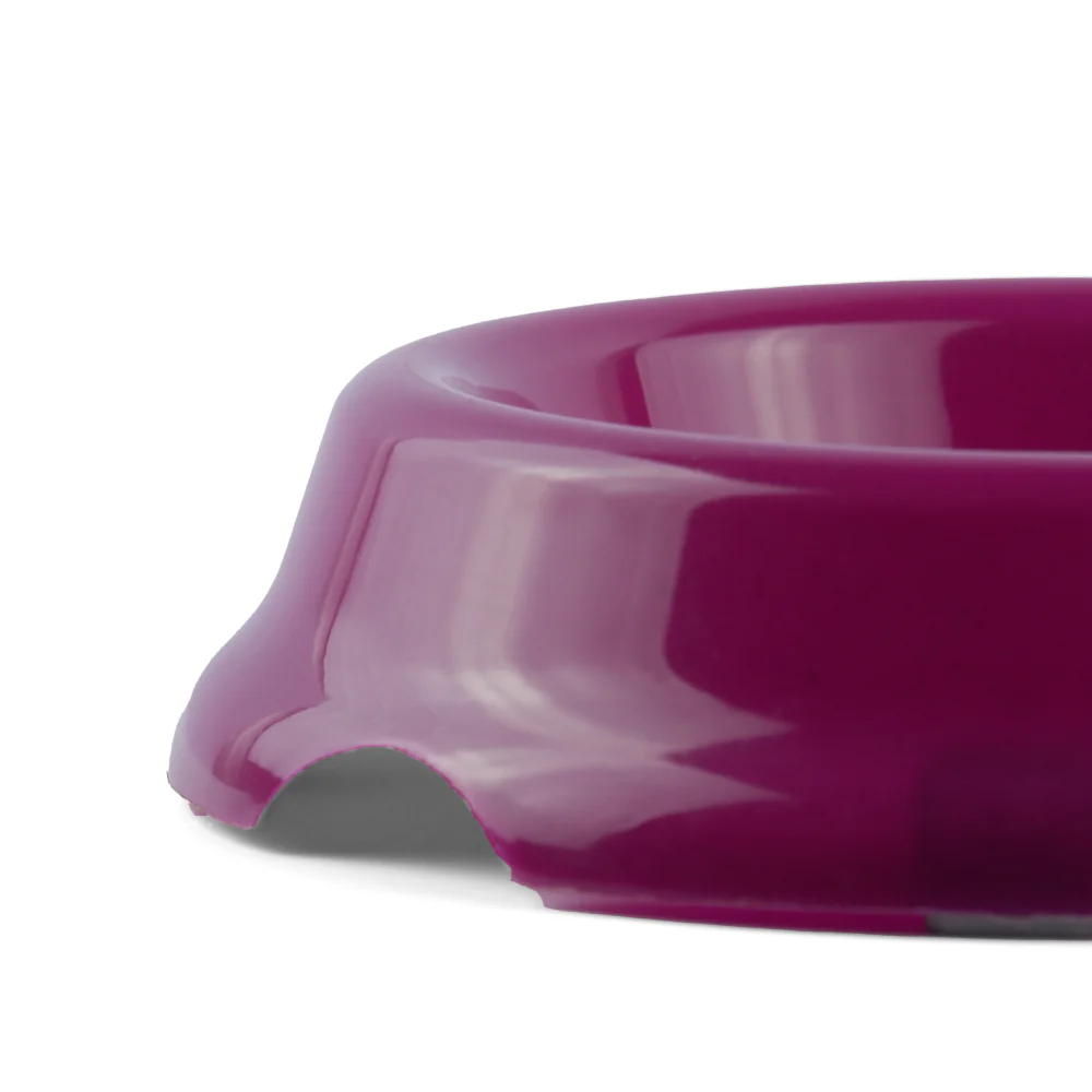 Trixie Non Slip Plastic Bowl for Cats (Purple) - Image 2