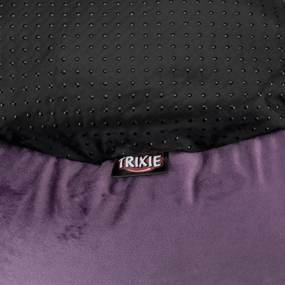 Trixie Pet's Home Round Bed for Dogs and Cats (Purple & Cream) - Image 4