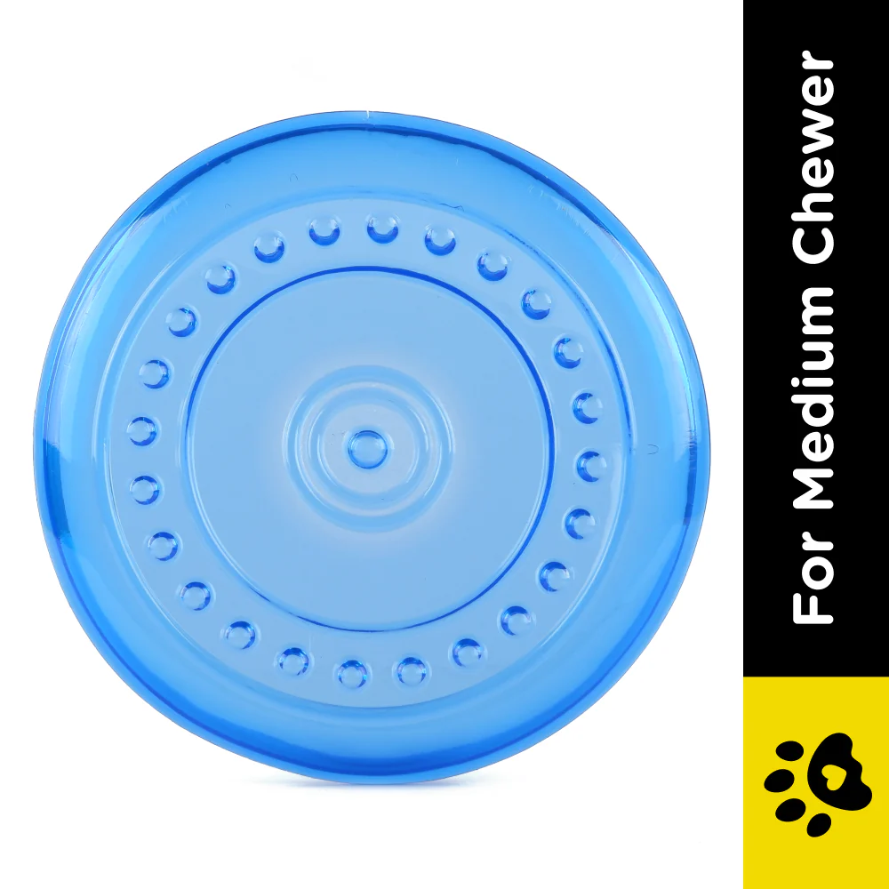 Trixie Playing Rope Loop with Woven in Ball and Pet Vogue Disc Toys Combo for Dogs - Image 4