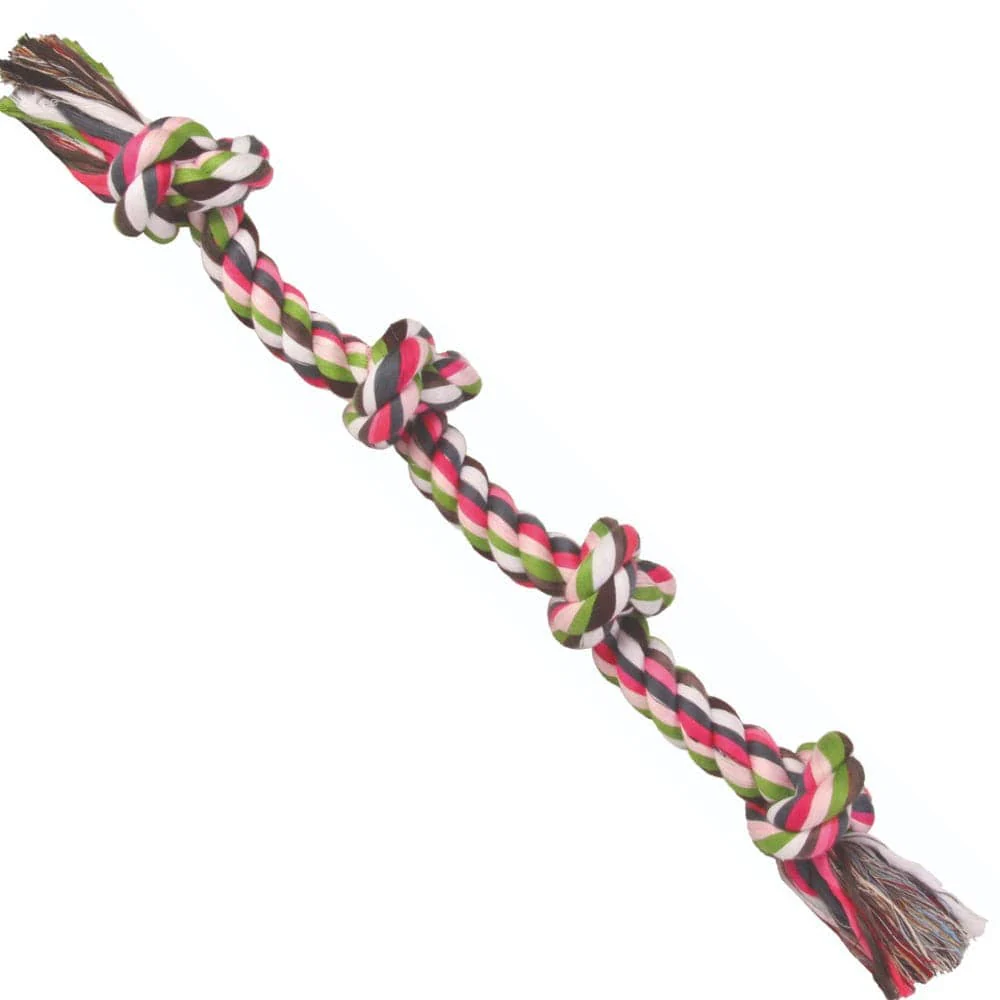 Trixie Playing Rope with Knots Toy for Dogs (Blue) - Image 4