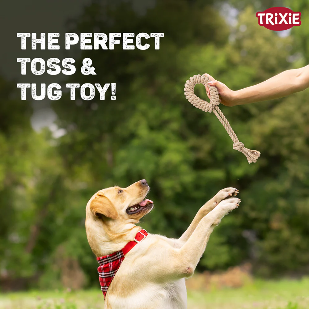 Trixie Playing Ring Rope Toy for Dogs - Image 3