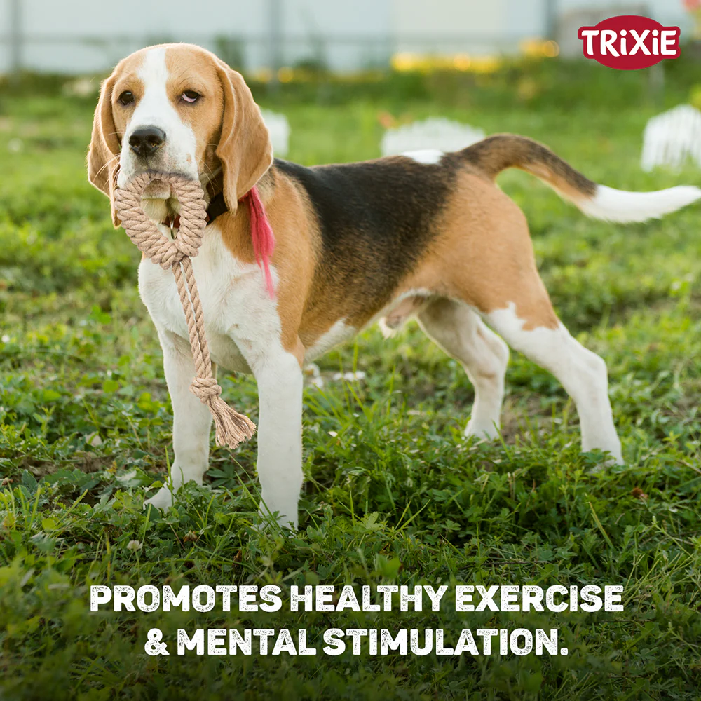 Trixie Playing Ring Rope Toy for Dogs - Image 6