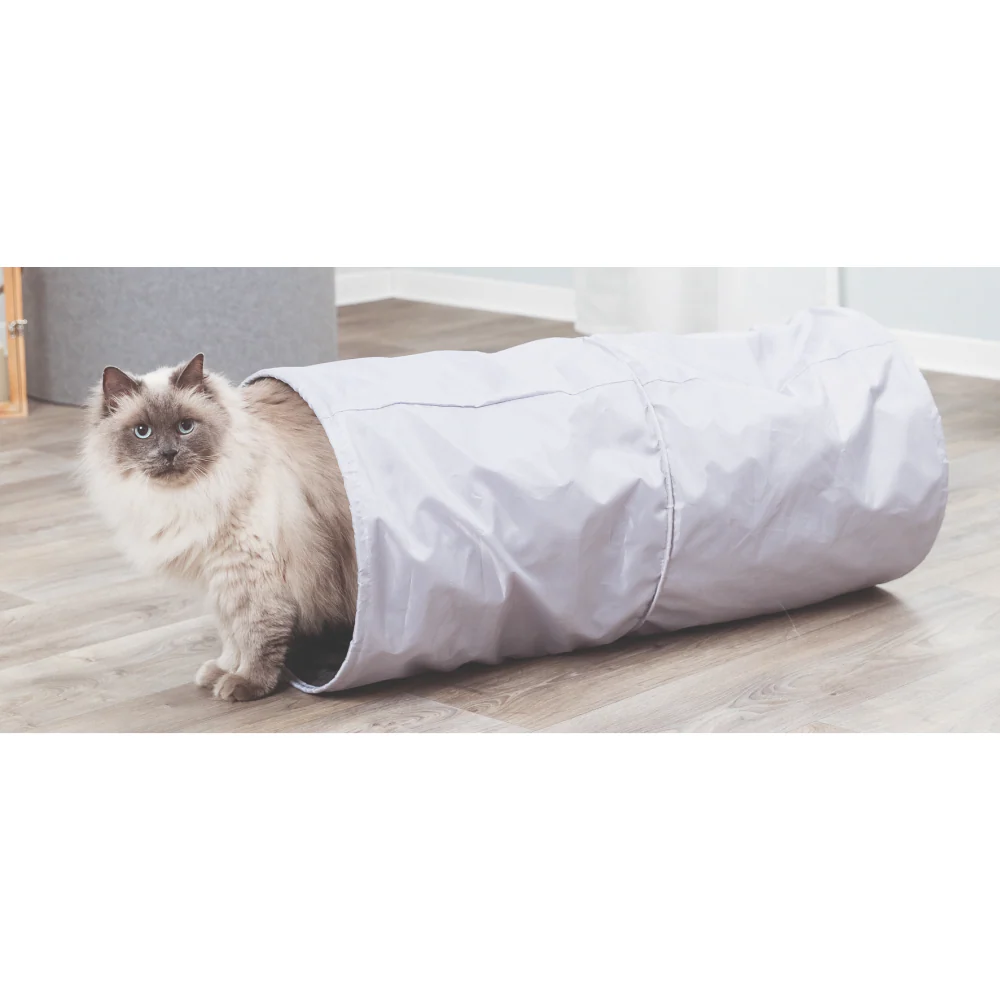 Trixie Playing Tunnel Toy for Cats (Grey) - Image 4