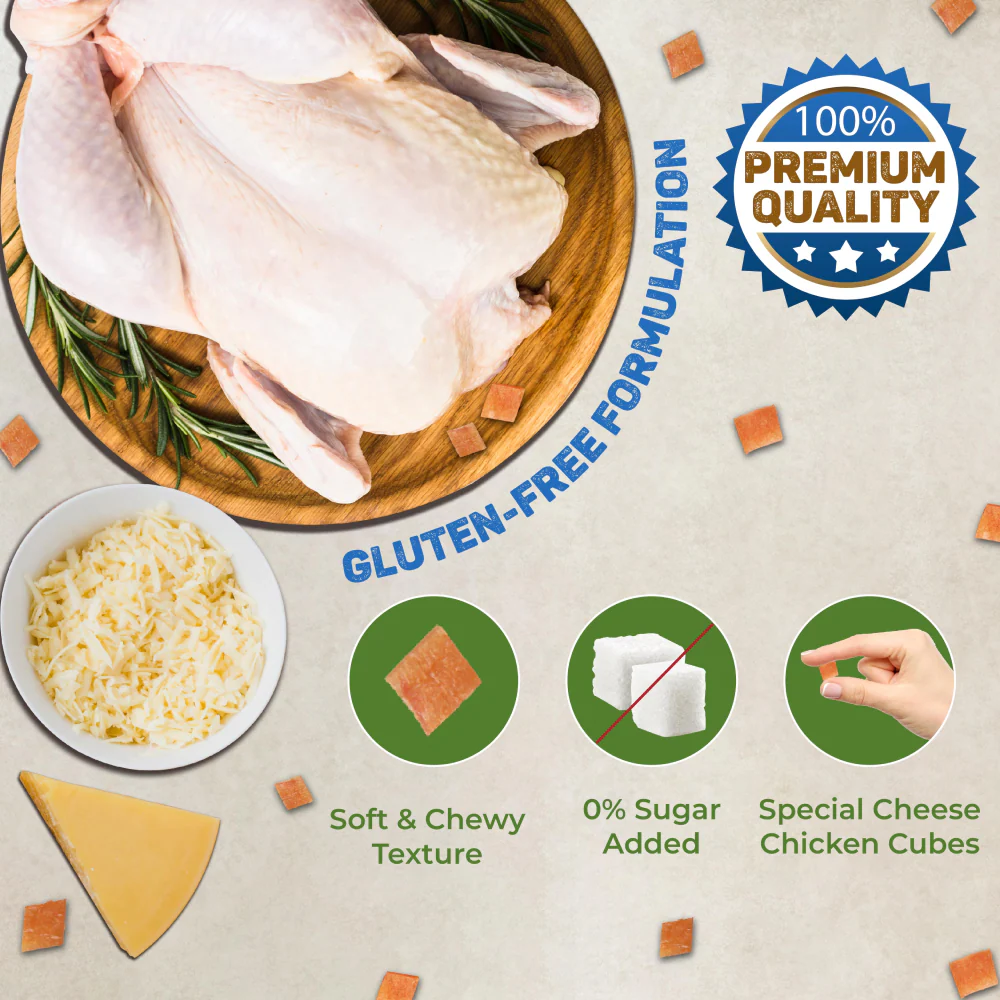 Trixie Premio Cheese Chicken Cubes Cat Treats - Image 2