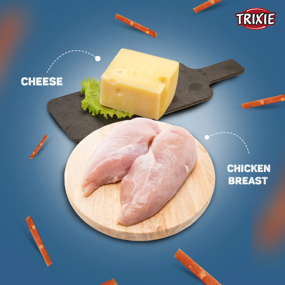 Trixie Premio Cheese Chicken Strip Dog Treats - Image 7