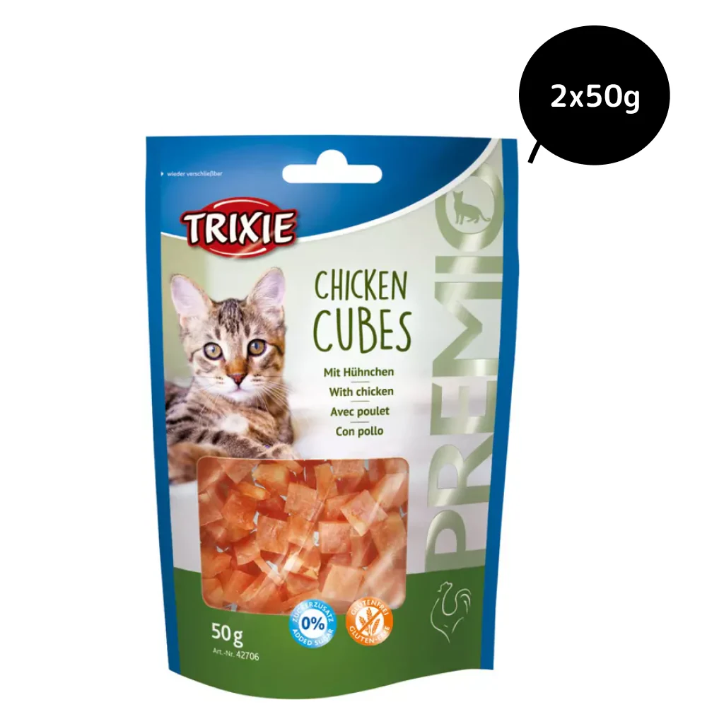 Trixie Premio Chicken Cubes Cat Treats - Image 8