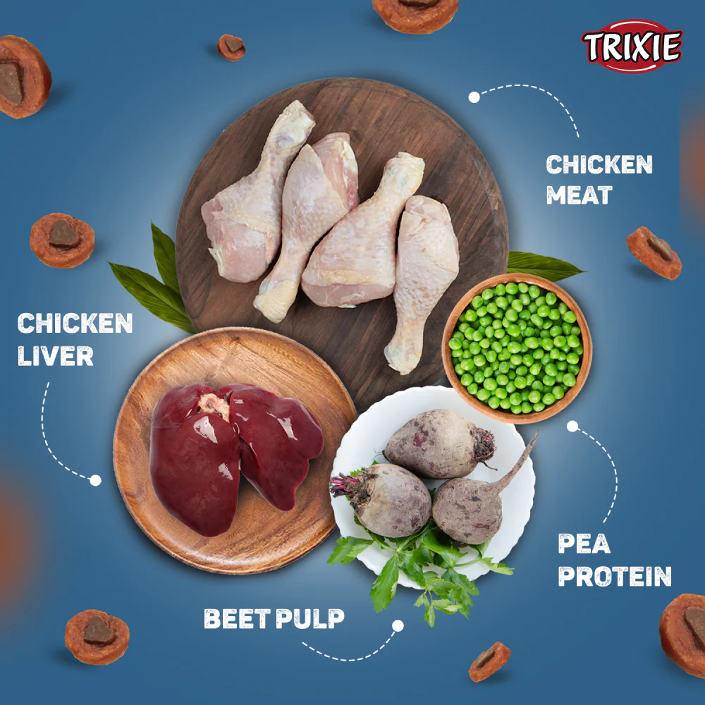 Trixie Premio Chicken Hearts Dog Treats - Image 6